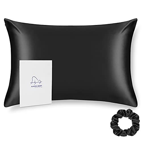 Silk Pillowcase for Hair and Skin Beauty Sleep 100 Real Mulberry Silk Anti