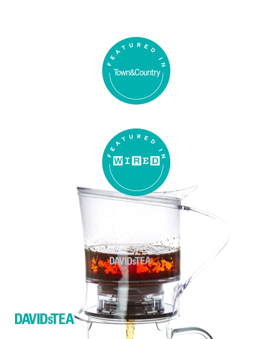 16 oz Bottom‑Dispensing Tea Steeper with Fine Nylon Infuser