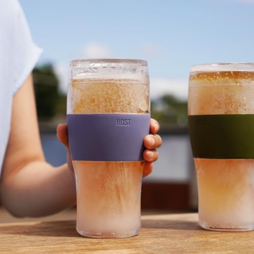 Beer FREEZE Beer Glass Cups Set Drinking Glasses