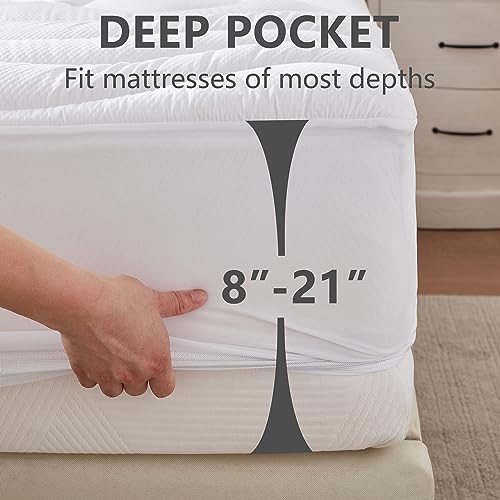 Twin XL Mattress Pad Waterproof