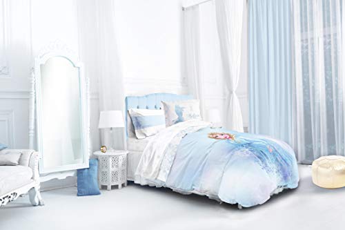 Disney Frozen 2 Elsa 7 Piece Queen Comforter Set Bed in a Bag