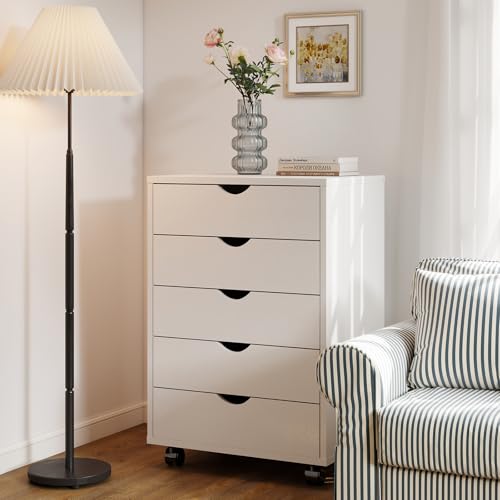 5 Drawer Wooden Dresser