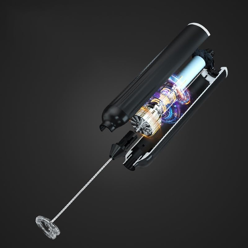 Household Electric Milk Frother Charging Handheld Egg Beater Mixer