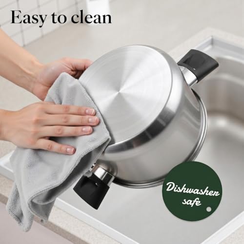 Stainless Steel Pots and Pans Set Non Toxic