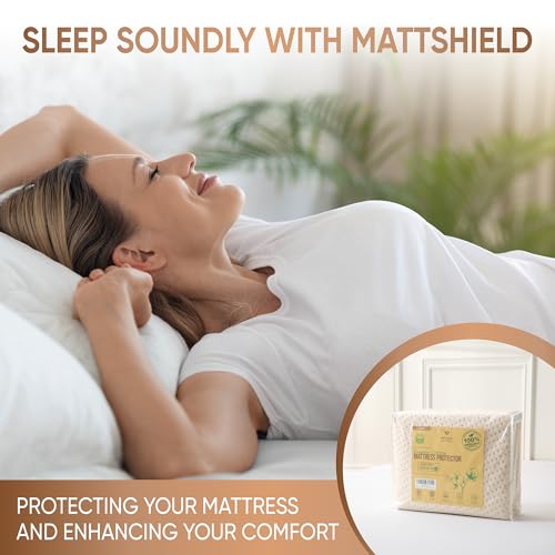 Luxury Waterproof Organic Mattress Protector Full Size
