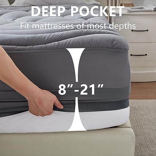 Queen Size Mattress Pad Waterproof
