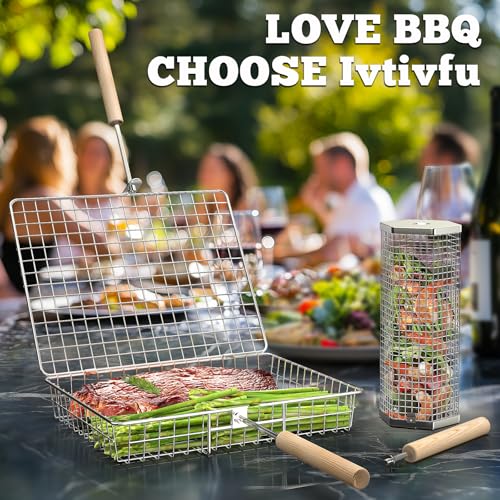Grill Basket Set