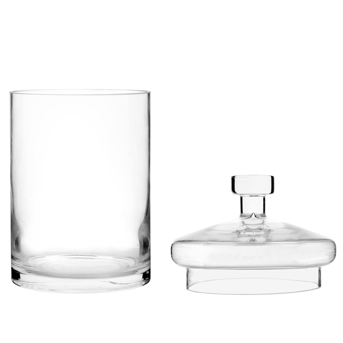 Glass Storage Jars with Lids (3 Count)
