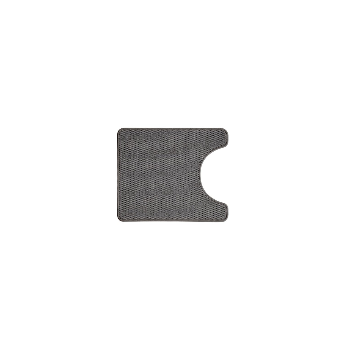 Toilet Rug Thin Toilet Rugs U Shaped Washable Non Slip Absorbent Quick Dry Low Pile Toilet Mat (480 sq inches)