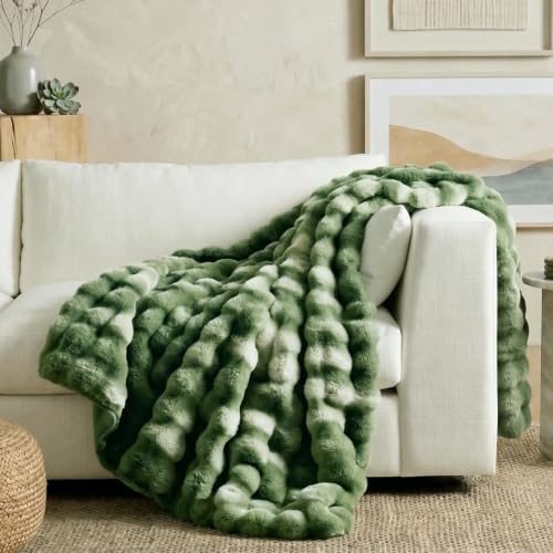Faux Fur Throw for Couch