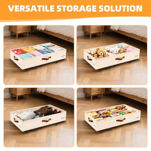 Under Bed Storage with Wheels (2 Count)
