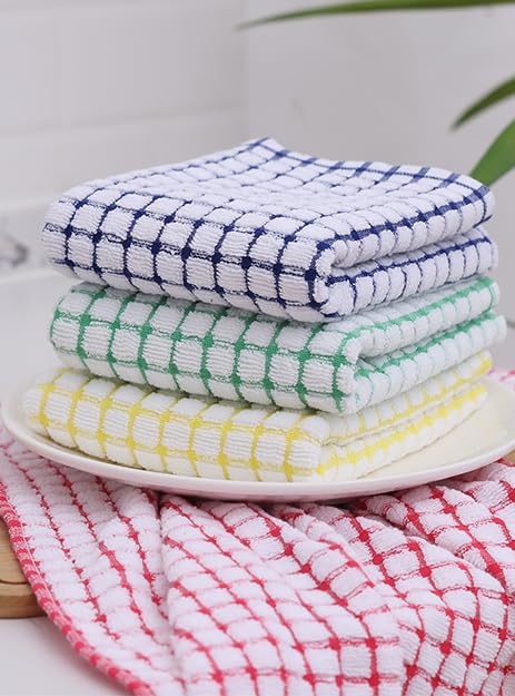 Cotton 8 Pack Terry Kitchen Towels (8 Count)