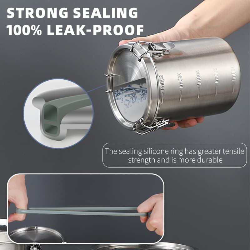 Stainless Steel Coffee Canister (12.3459 Ounce)
