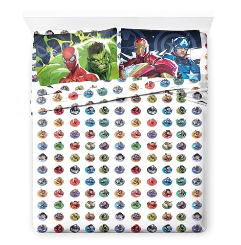 Marvel Rivals Queen Comforter Set 7 Piece Soft Bedding for Boys