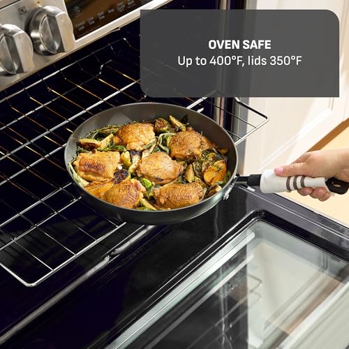 Ultimate Hard Anodized Ceramic Nonstick Cookware Set