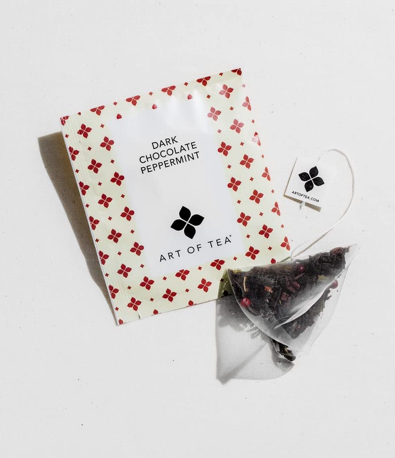 Dark Chocolate Peppermint 12 Count Tea Bags