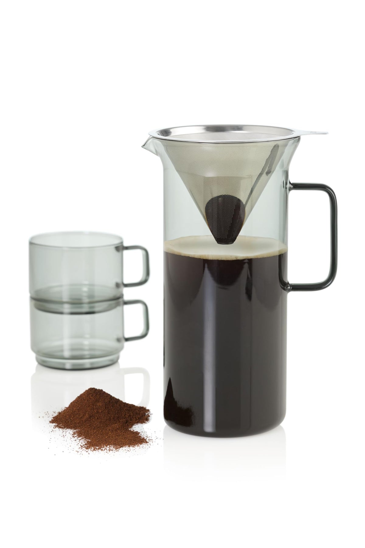 Impact Pour Over Coffee Maker with 1L Glass Container