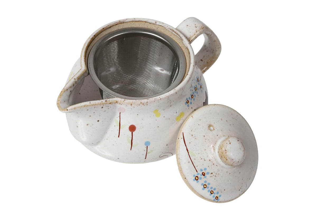 10oz Cat kyusu Kutani Yaki