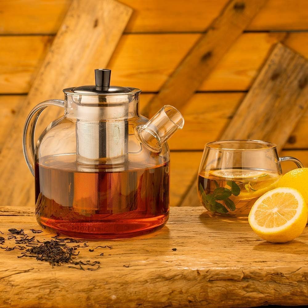 Glass Teapot with Removable Infuser