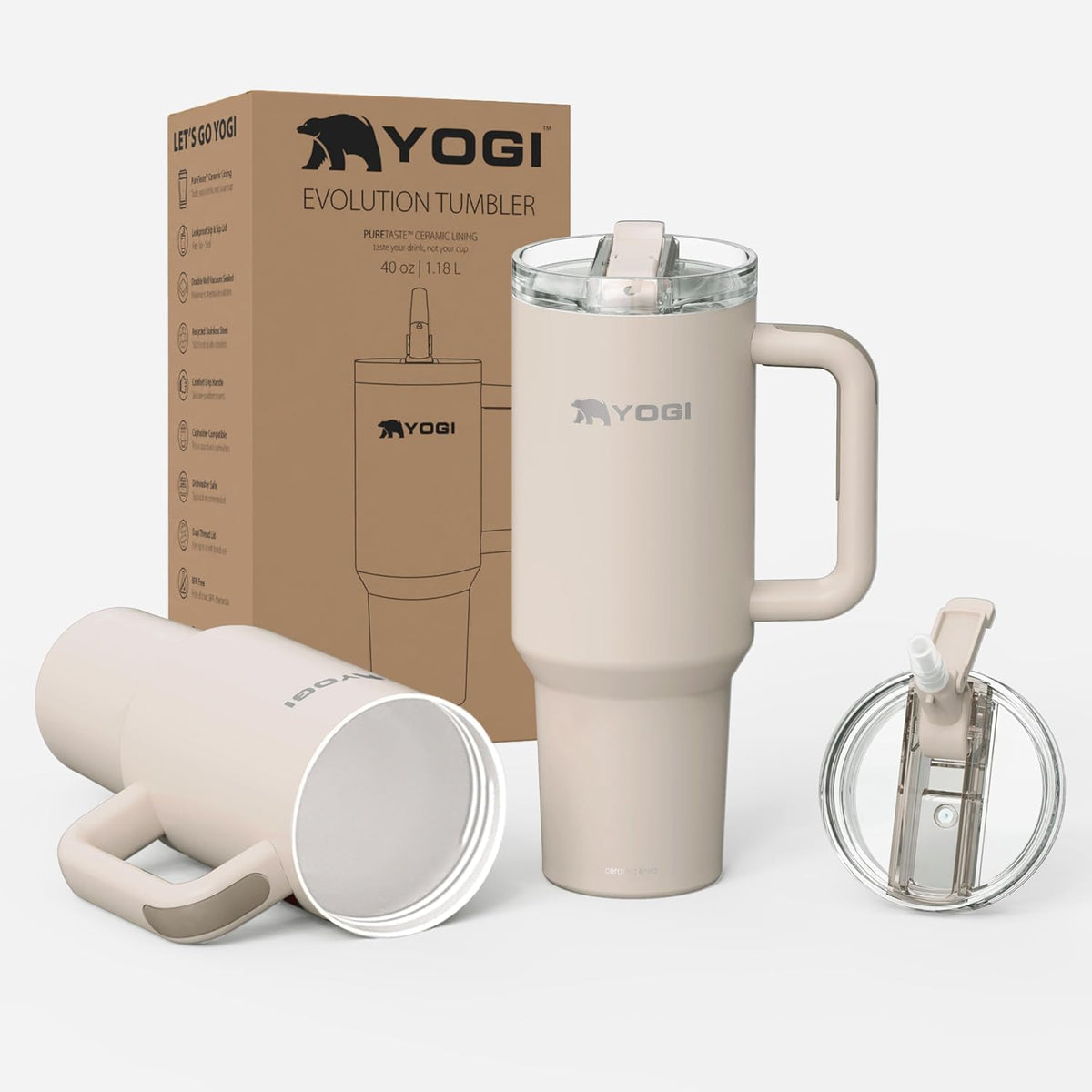 40oz Tumbler with Straw