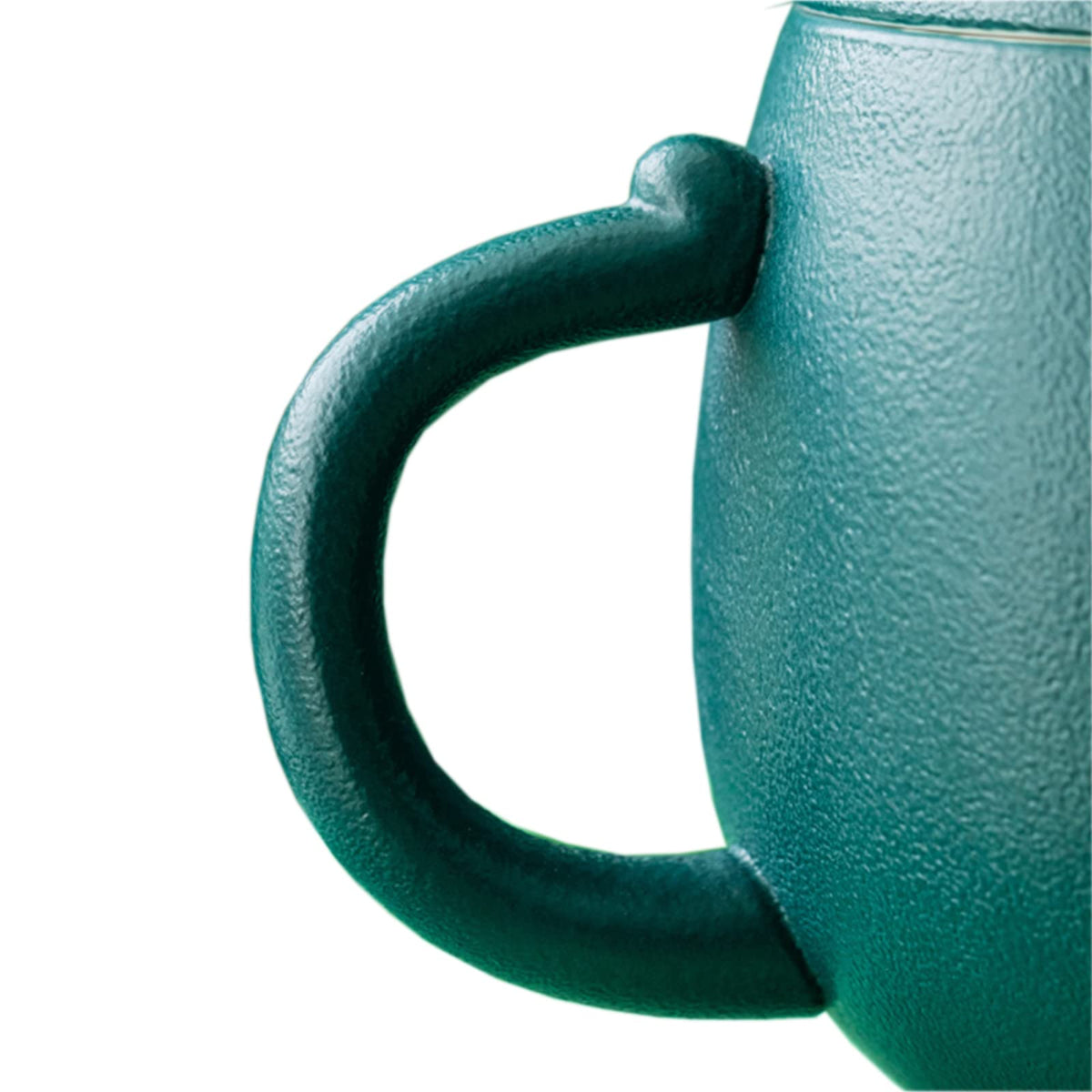 Cat Ceramic Tea Mug with Infuser & Lid Leaf Tea Cup for Home Office