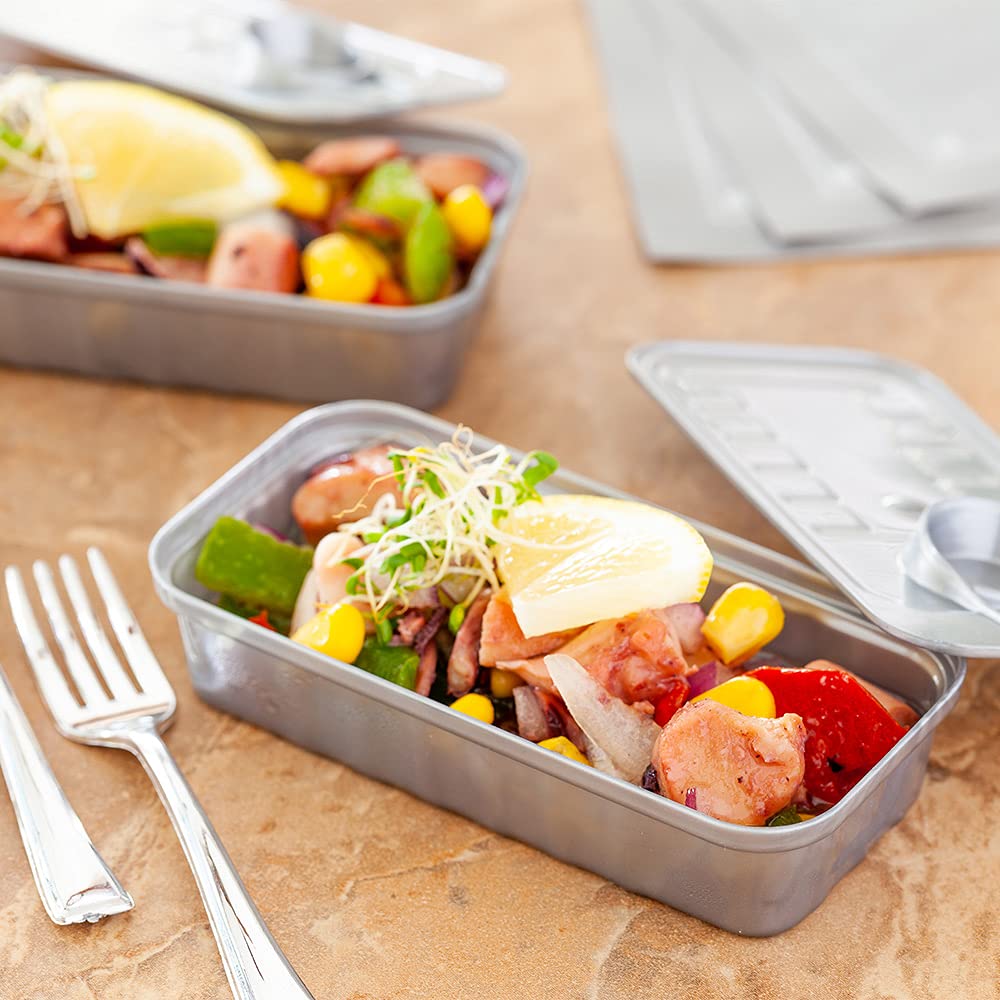 Plastic Canisters with Lid (20 Count)