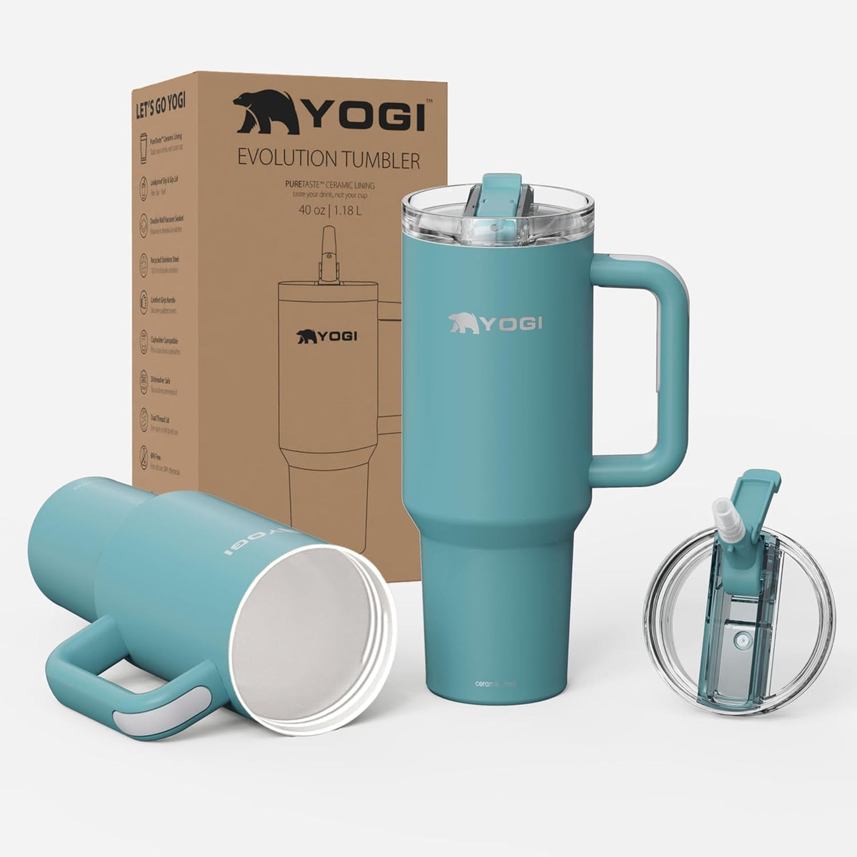 30oz Tumbler with Straw