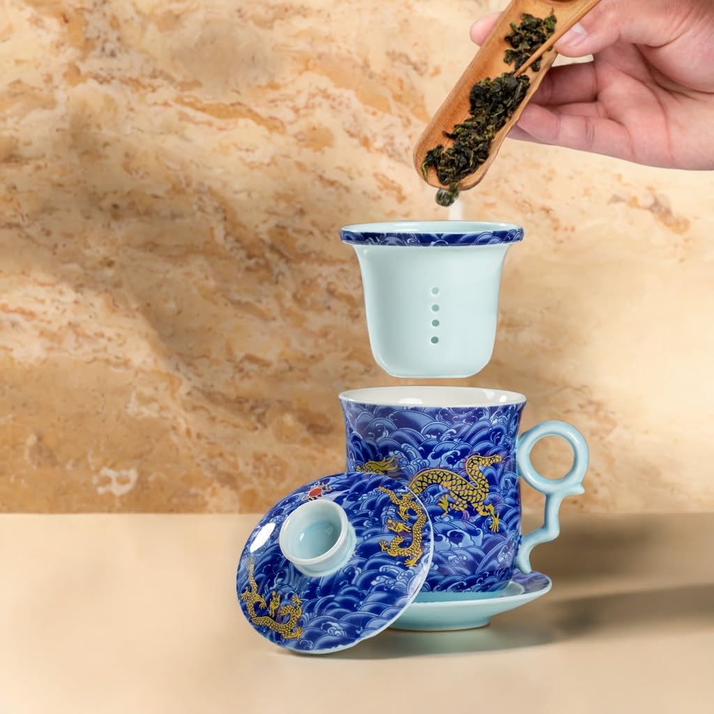 Ceramic tea cups