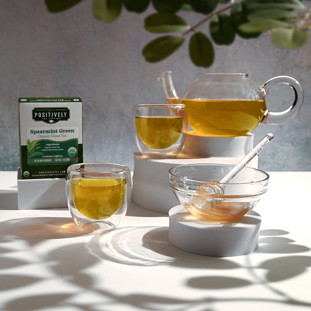 Spearmint Green Tea Bags (20 Ounce)