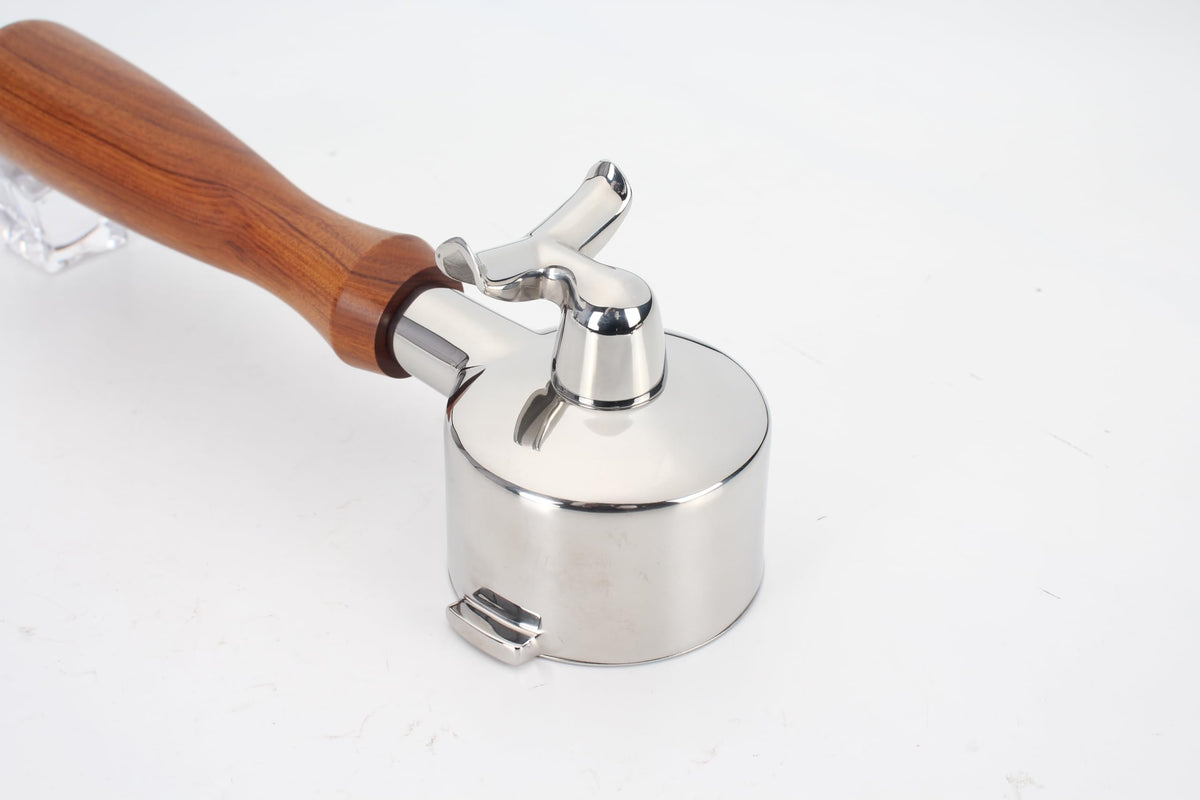 51mm Espresso Portafilter Double Spouts 2 Ears Compatible with ECP35.31