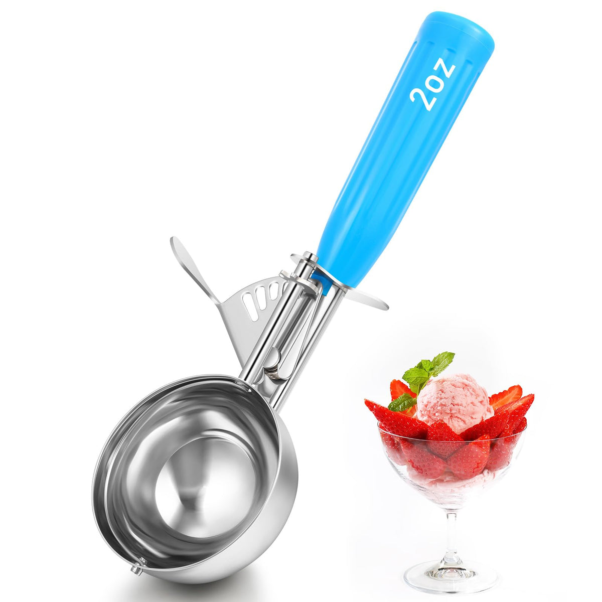 1 Pcs Ice Cream Scooper with Trigger