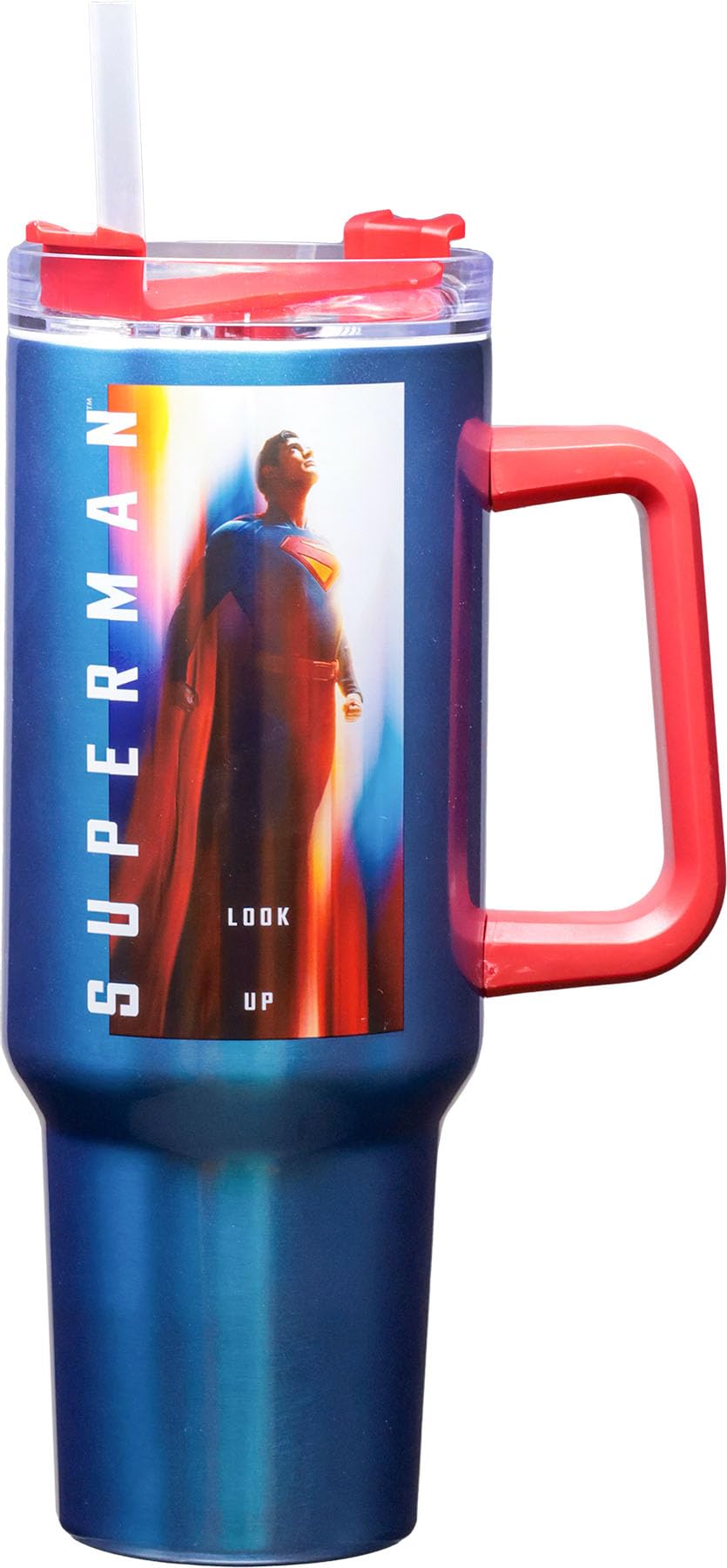 Superman Legacy 40oz Stainless Steel Travel Mug