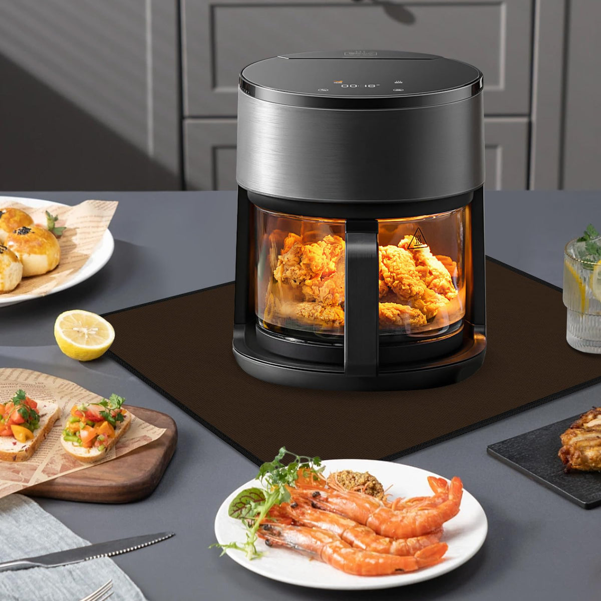Heat Resistant Mats for Air Fryer on Countertop