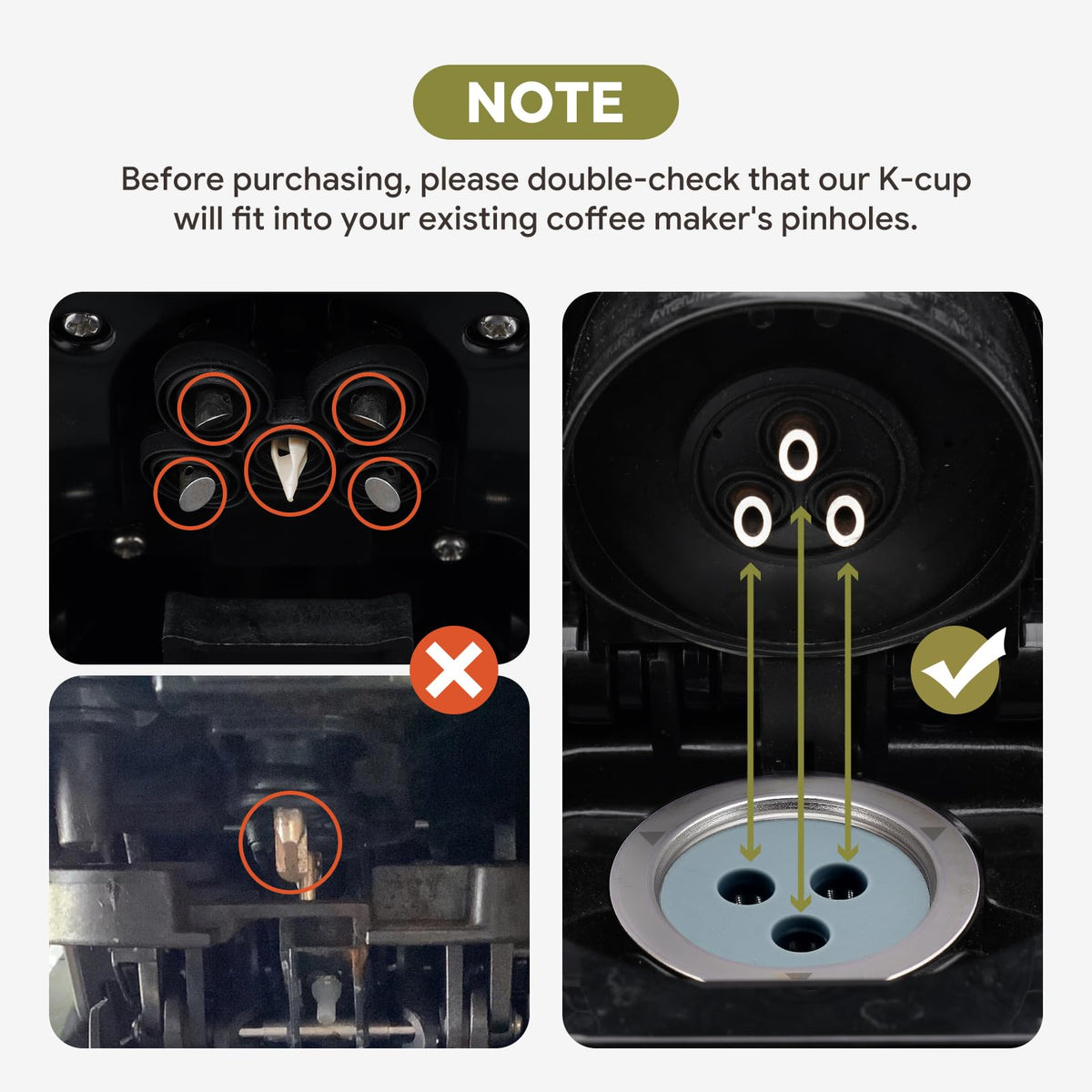 2 Pack K Cups Reusable Coffee Pods for Ninja Dual Brew Coffee Maker Permanent K Cups Filters Compatible with Ninja CFP201 CFP301 Dual Brew Pro Machine Stainless Steel cup Body+Plastic Cup Lid (2 Count)