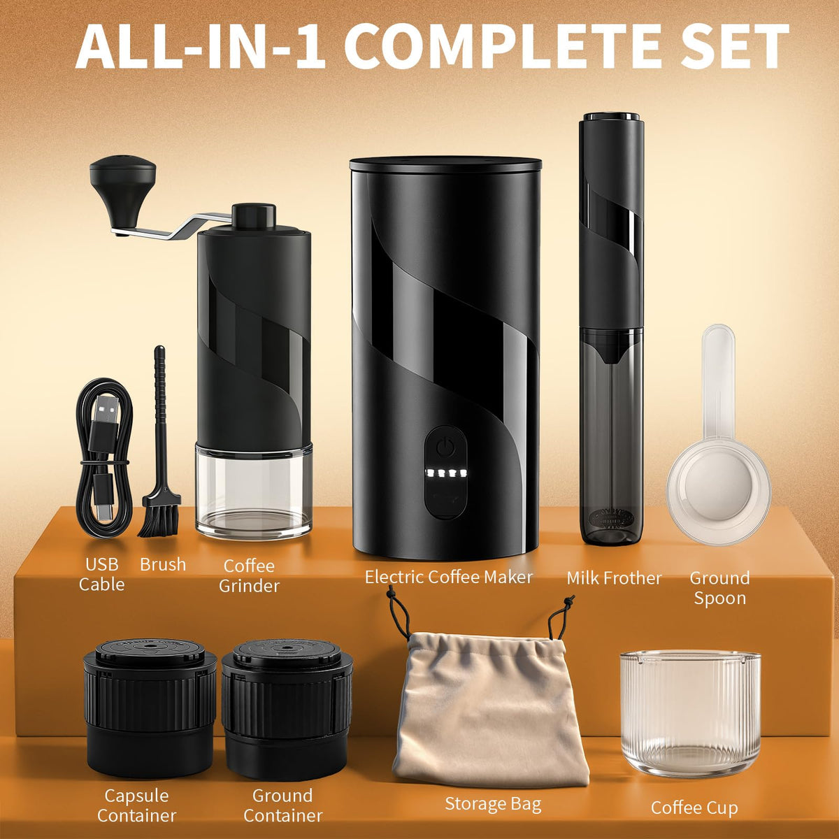 Portable Coffee Maker Set