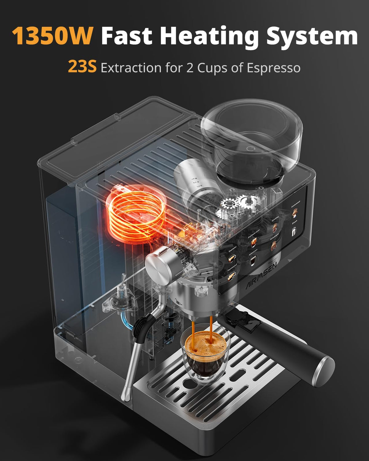 Espresso Machines with Burr Grinder