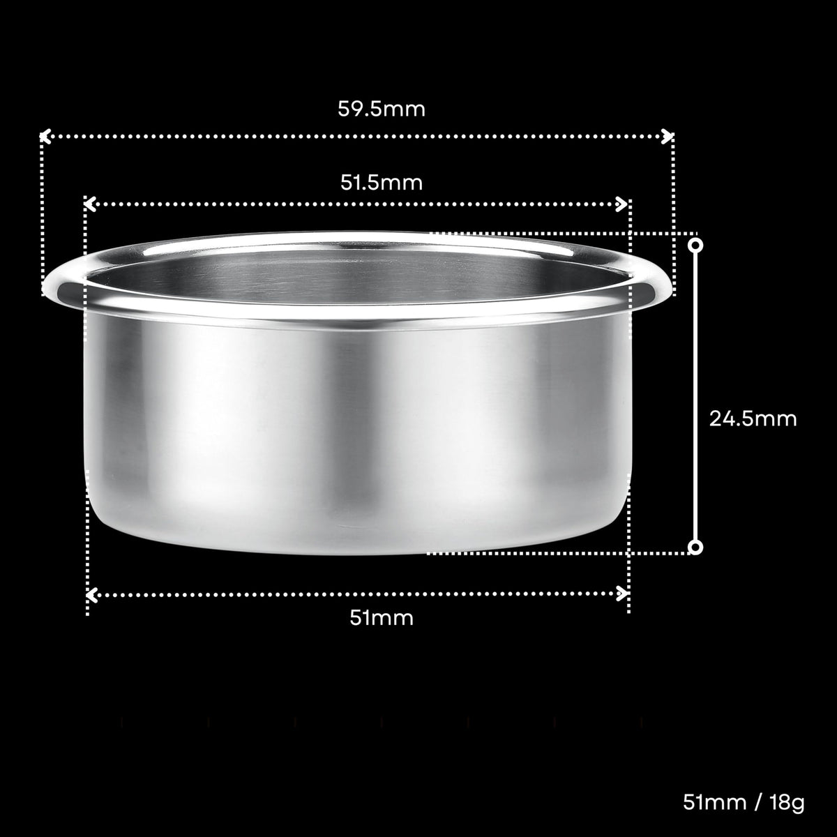 51mm Precision High Extraction Filter