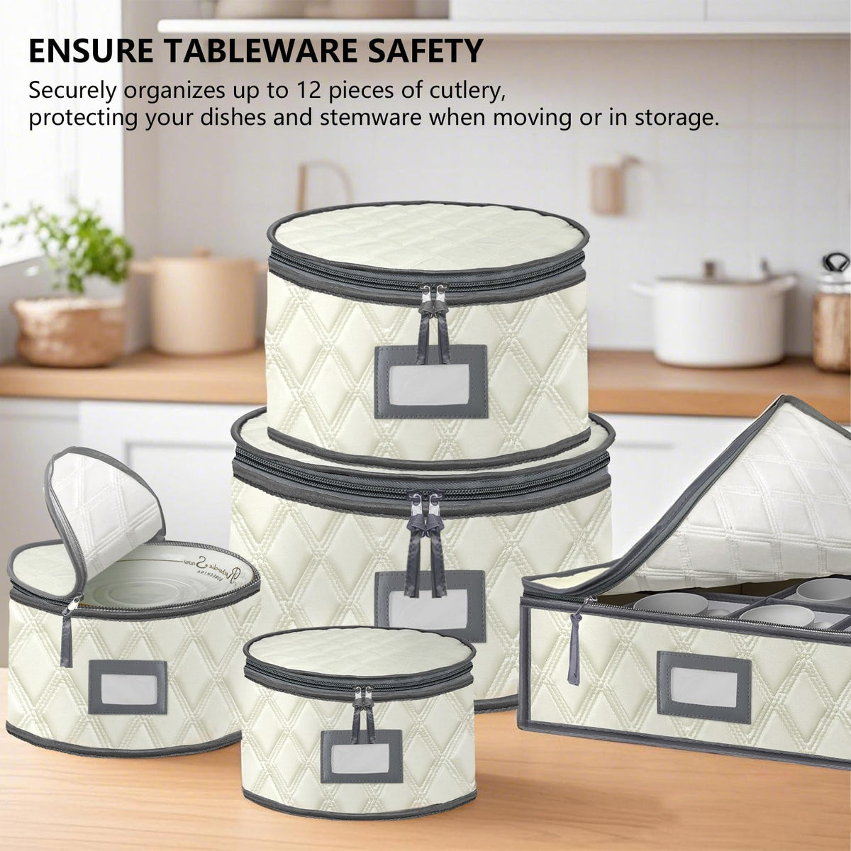 5 Pack China Storage Containers Set