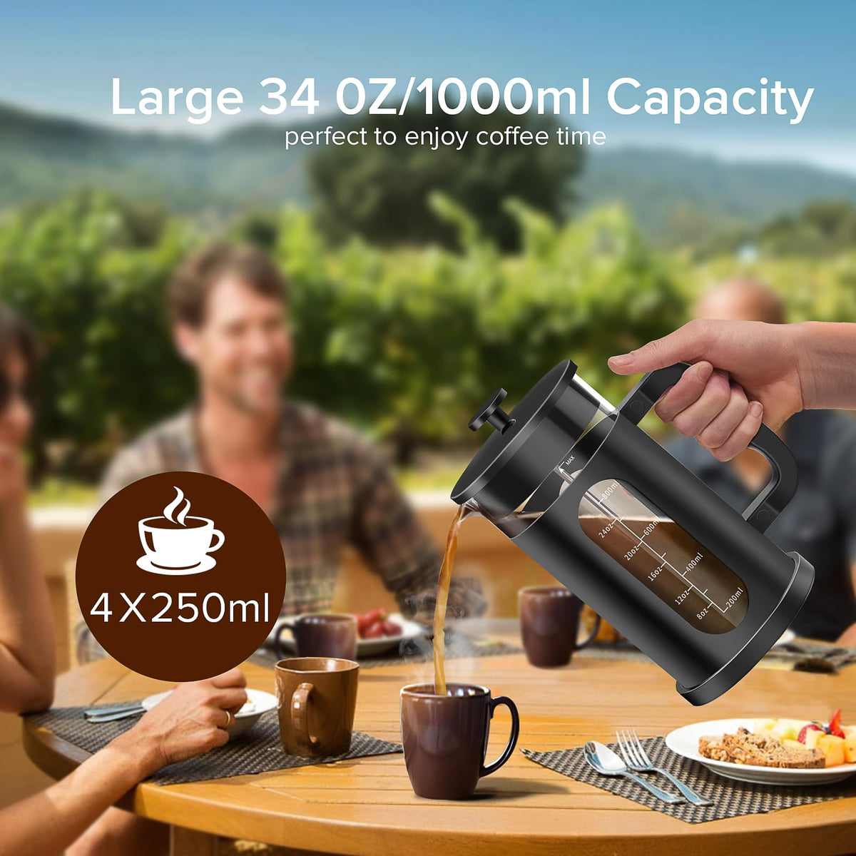 French Press 34oz