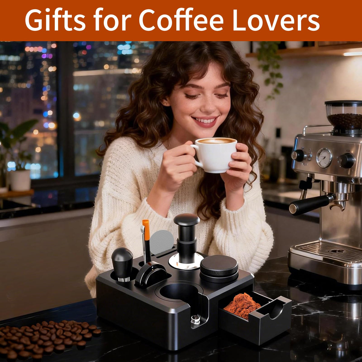 8 PCS Espresso Accessories Kit