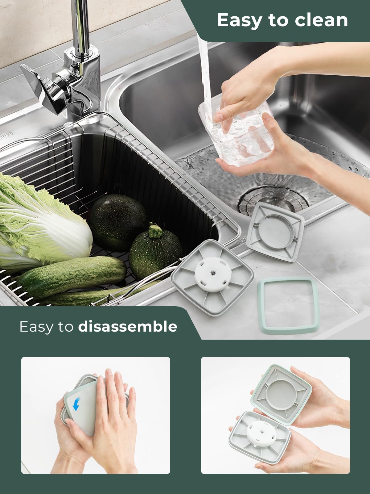 0.6 Qt Airtight Snack Containers