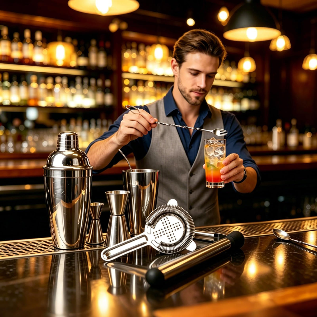 Bartender Kit Bag with 31