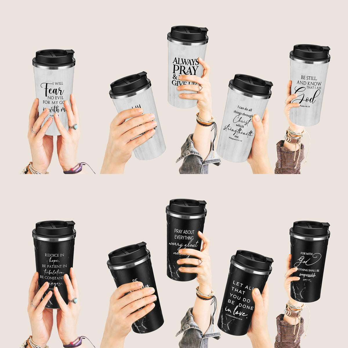 10 Set Christian Women Cup (10 Count)