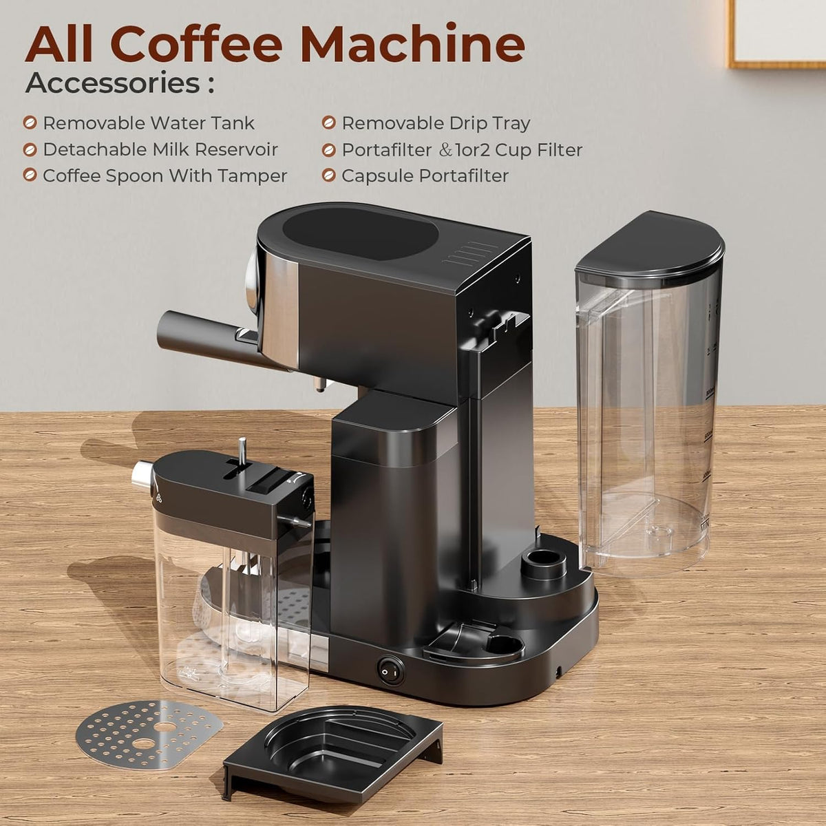 Espresso Machine 20 Bar