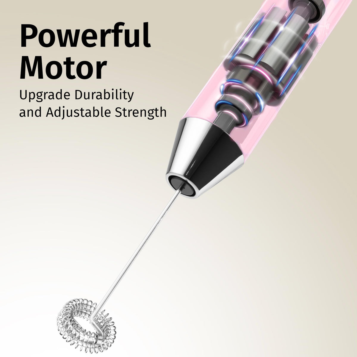 Rechargeable Milk Frother Handheld