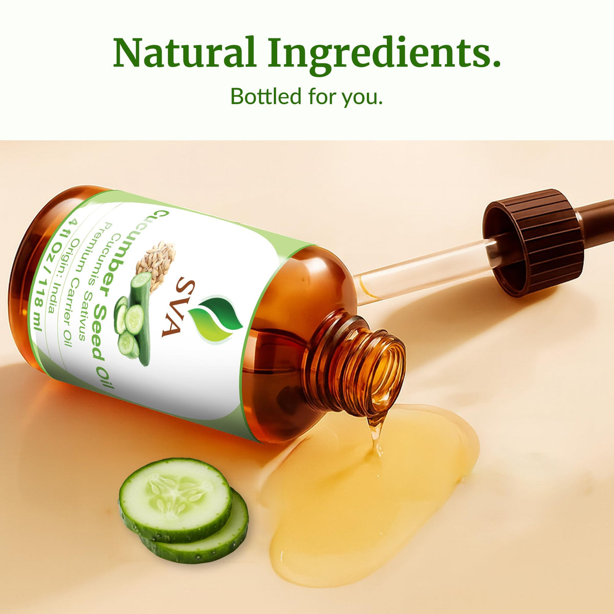SVA Cucumber Seed Carrier Oil (4 Fl Oz)