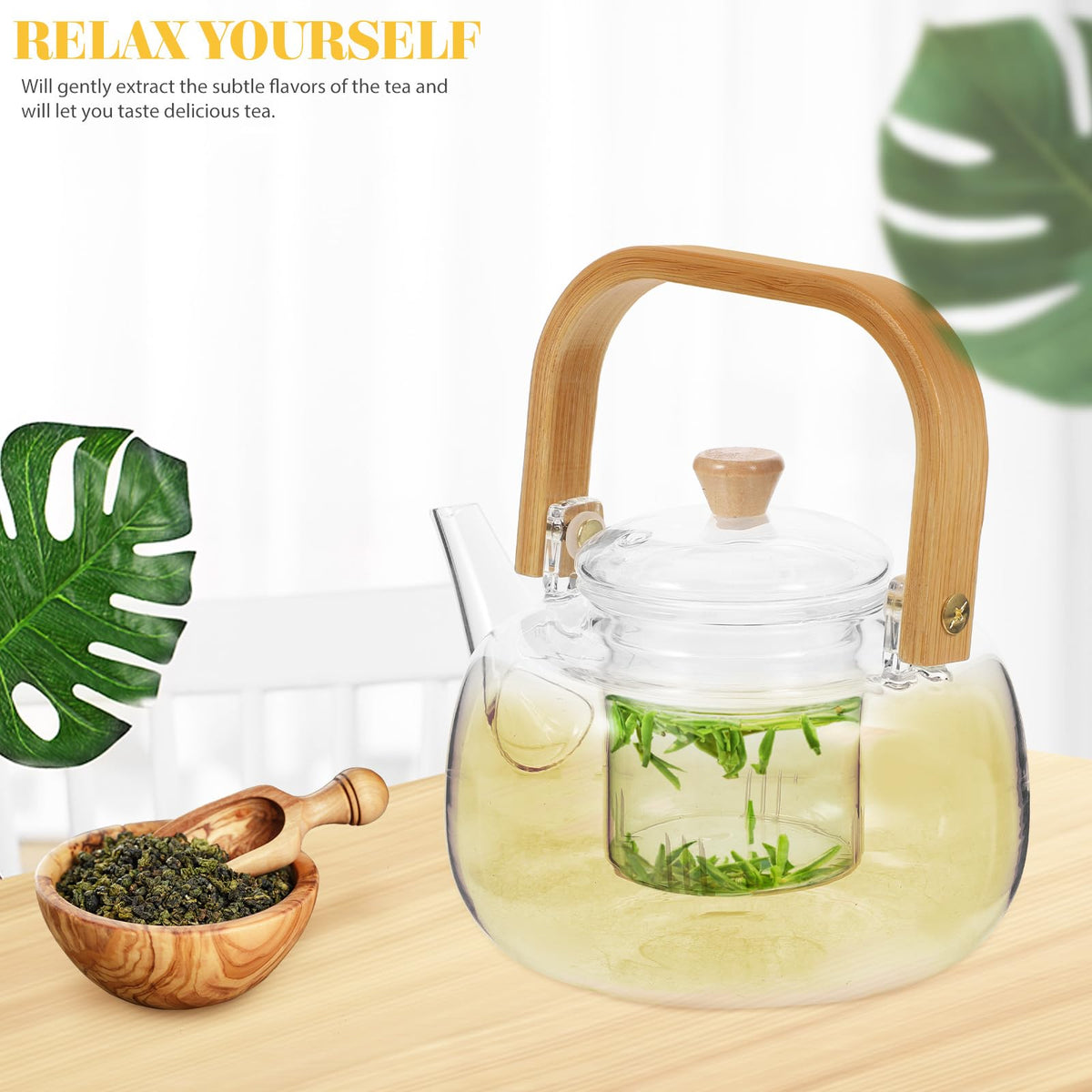 Glass Teapot with Infuser