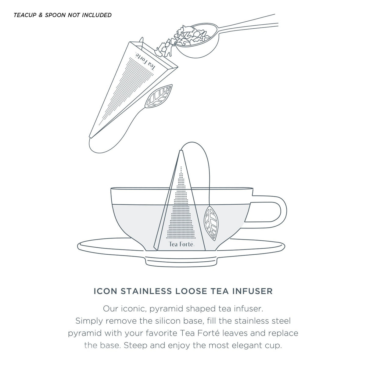 Icon Stainless Steel Tea Infuser