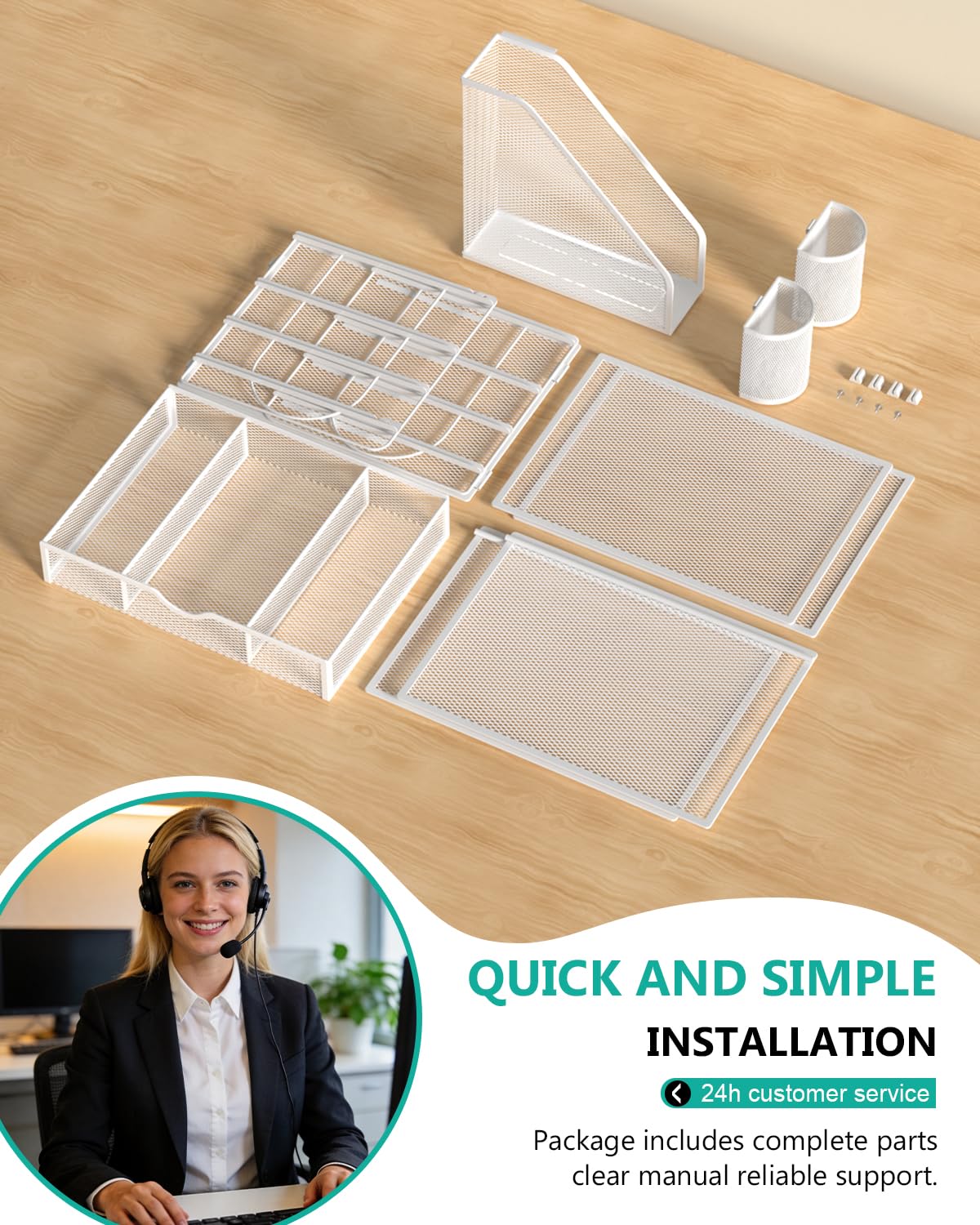 Desk File Organizer