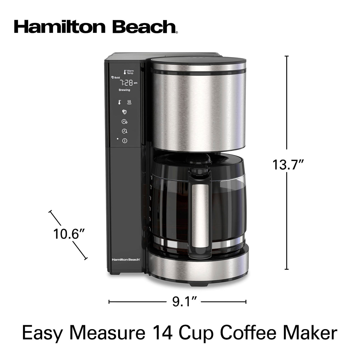 14 Cup Programmable Drip Coffee Maker